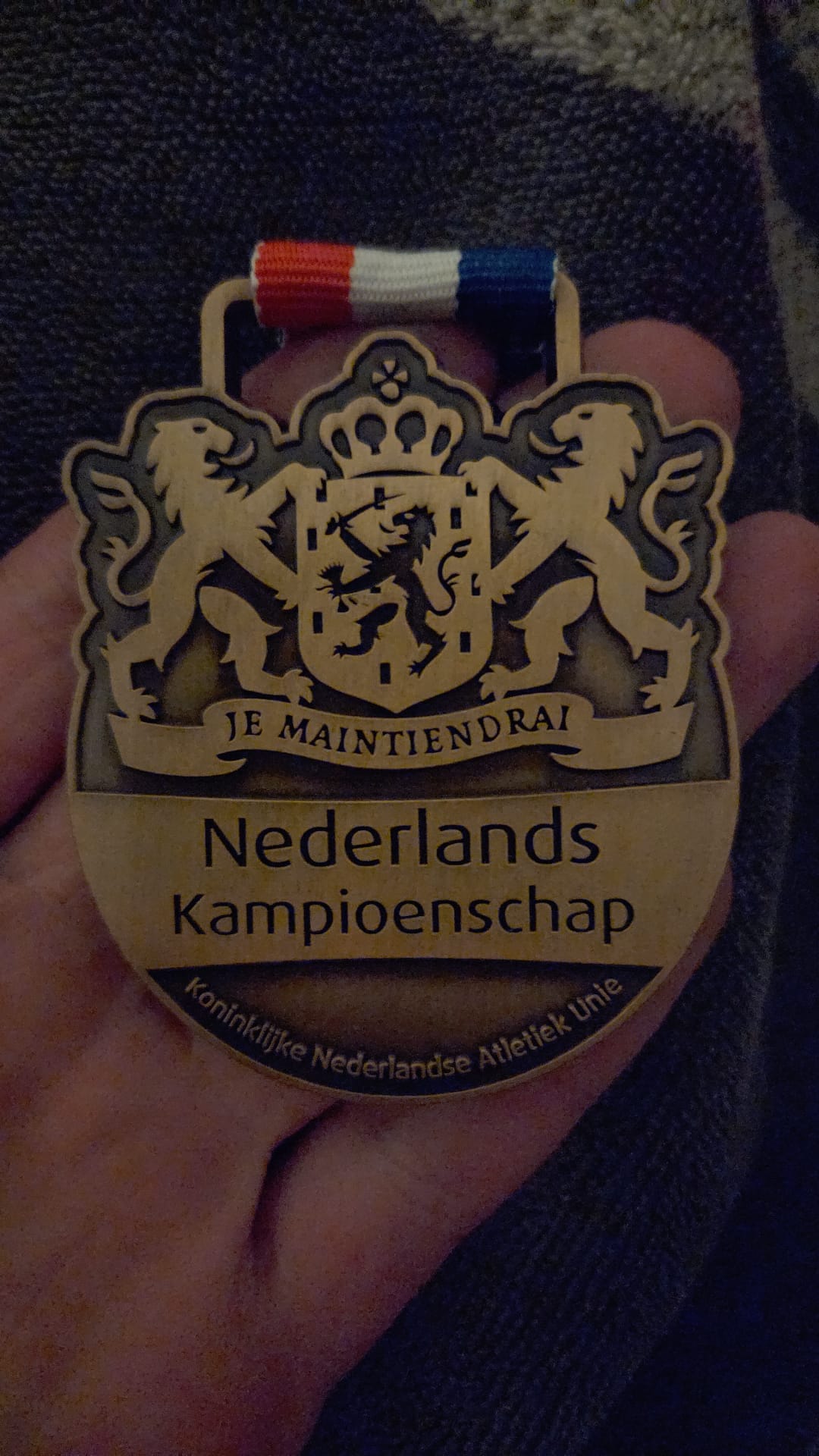 Bronzen medaille Nederlands Kampioenschap